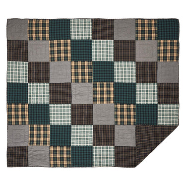 Pine Grove Luxury King Quilt 120Wx105L VHC Brands - The Fox Decor